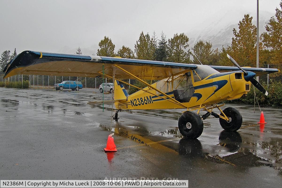 N2386M, 1946 Piper PA-12S Super Cruiser C/N 12-1628, At Seward