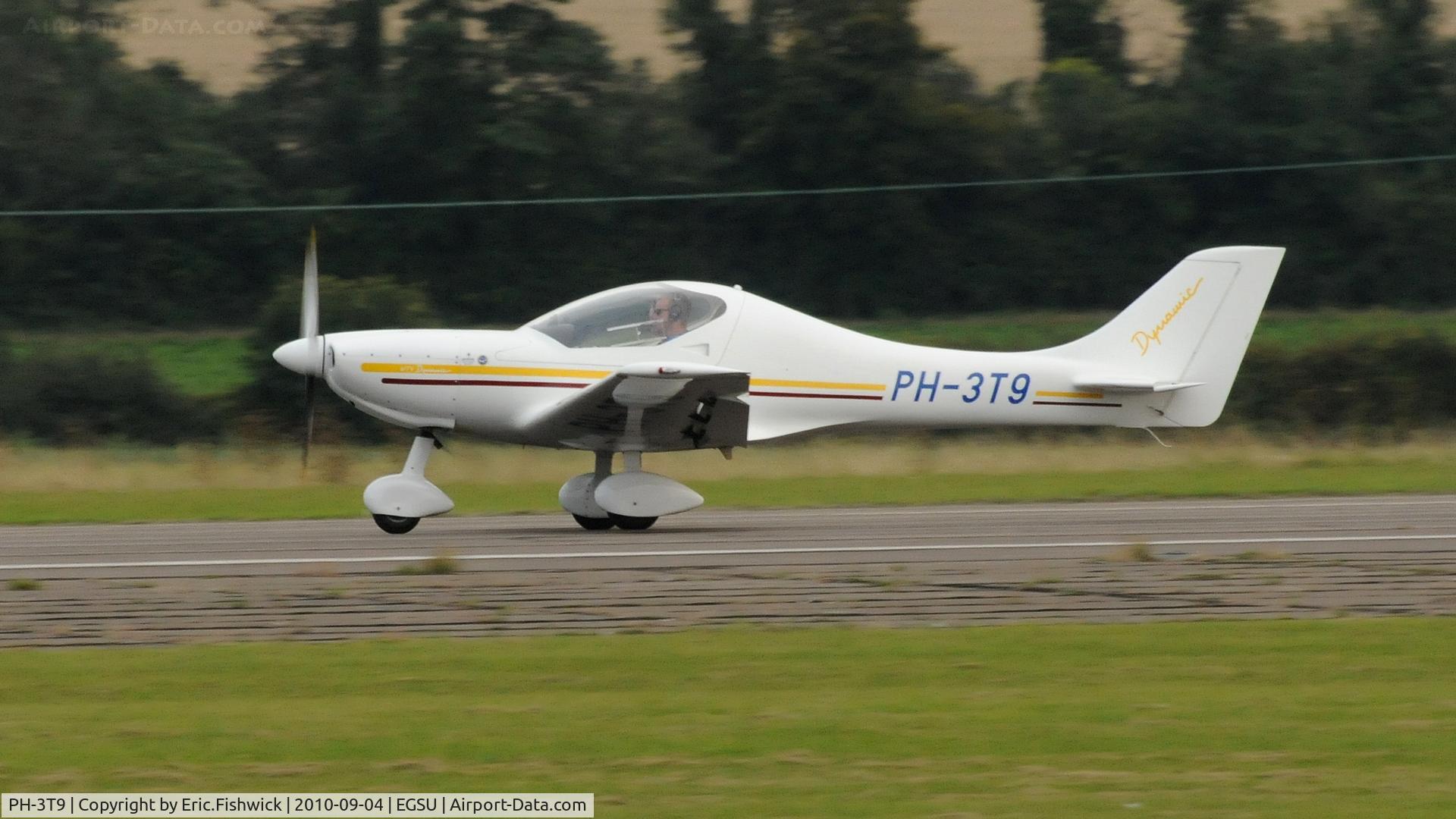 PH-3T9, 2002 Aerospool WT-9 Dynamic C/N DY012/2002, PH-3T9 departing IWM Duxford Battle of Britain Air Show Sep. 2010