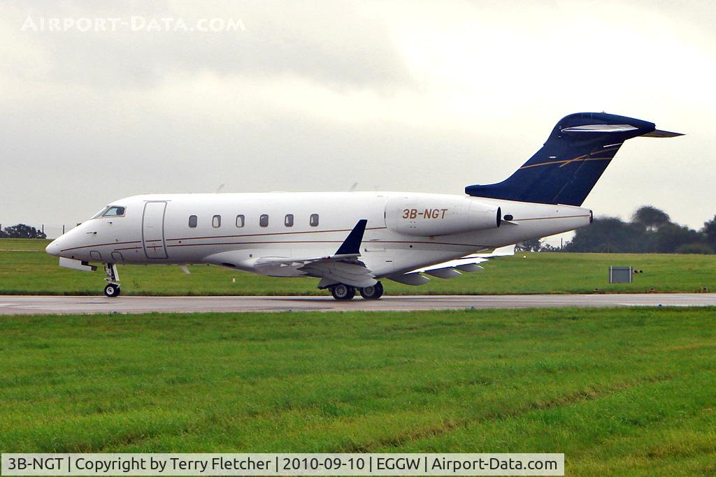 3B-NGT, 2006 Bombardier Challenger 300 (BD-100-1A10) C/N 20133, 2006 Bombardier BD-100-1A10, c/n: 20133 at Luton