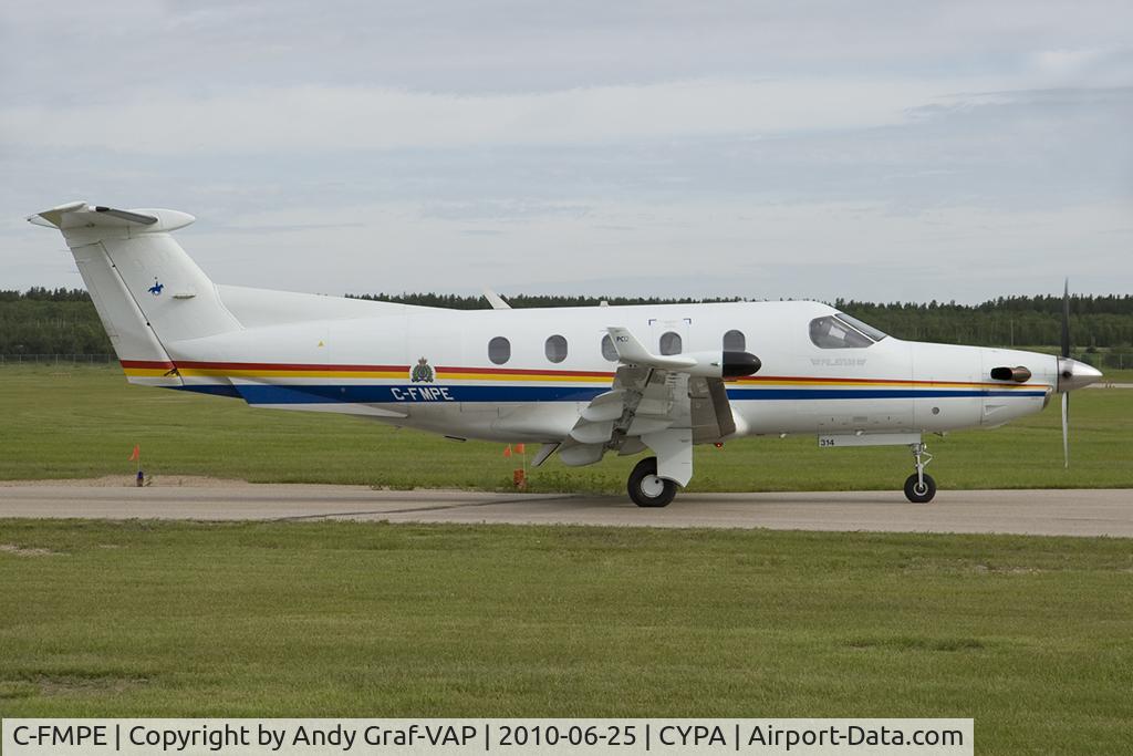 C-FMPE, 2000 Pilatus PC-12/45 C/N 314, Royal Mountain Police PC-12