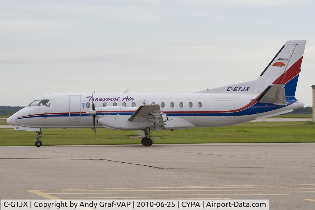 C-GTJX, 1989 Saab 340B C/N 340B-165, Transwest Air SF340