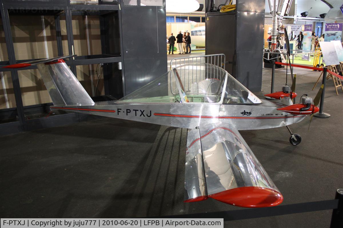 F-PTXJ, Colomban MC-10 C/N 01, on dispay at Le Bourget Muséum