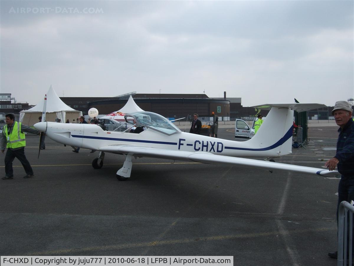 F-CHXD, Aeromot AMT-200 Super Ximango C/N 100027, on display for Fournier anniversary at Le Bourget