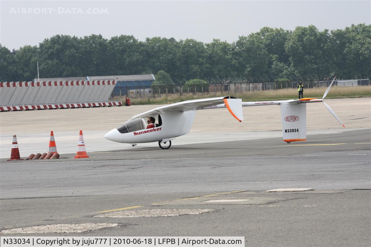 N33034, Raymond Eric Scott MY OWN DESIGN C/N 1, éléctrical glider