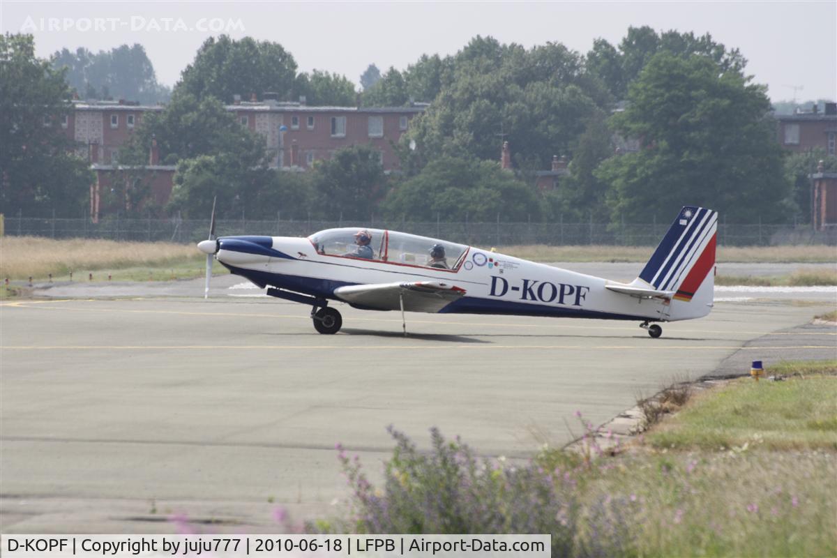 D-KOPF, Fournier RF5B C/N 5082, on display for 50 Fournier aircraft anniversary at Le Bourget