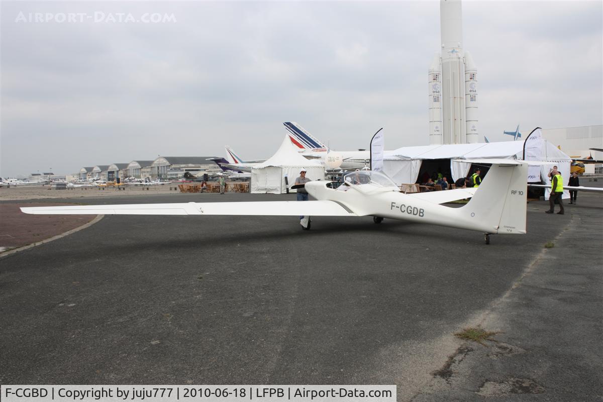 F-CGBD, Centrair C101A Pegase C/N 101A-0139, on display for 50 Fournier aircraft anniversary at Le Bourget