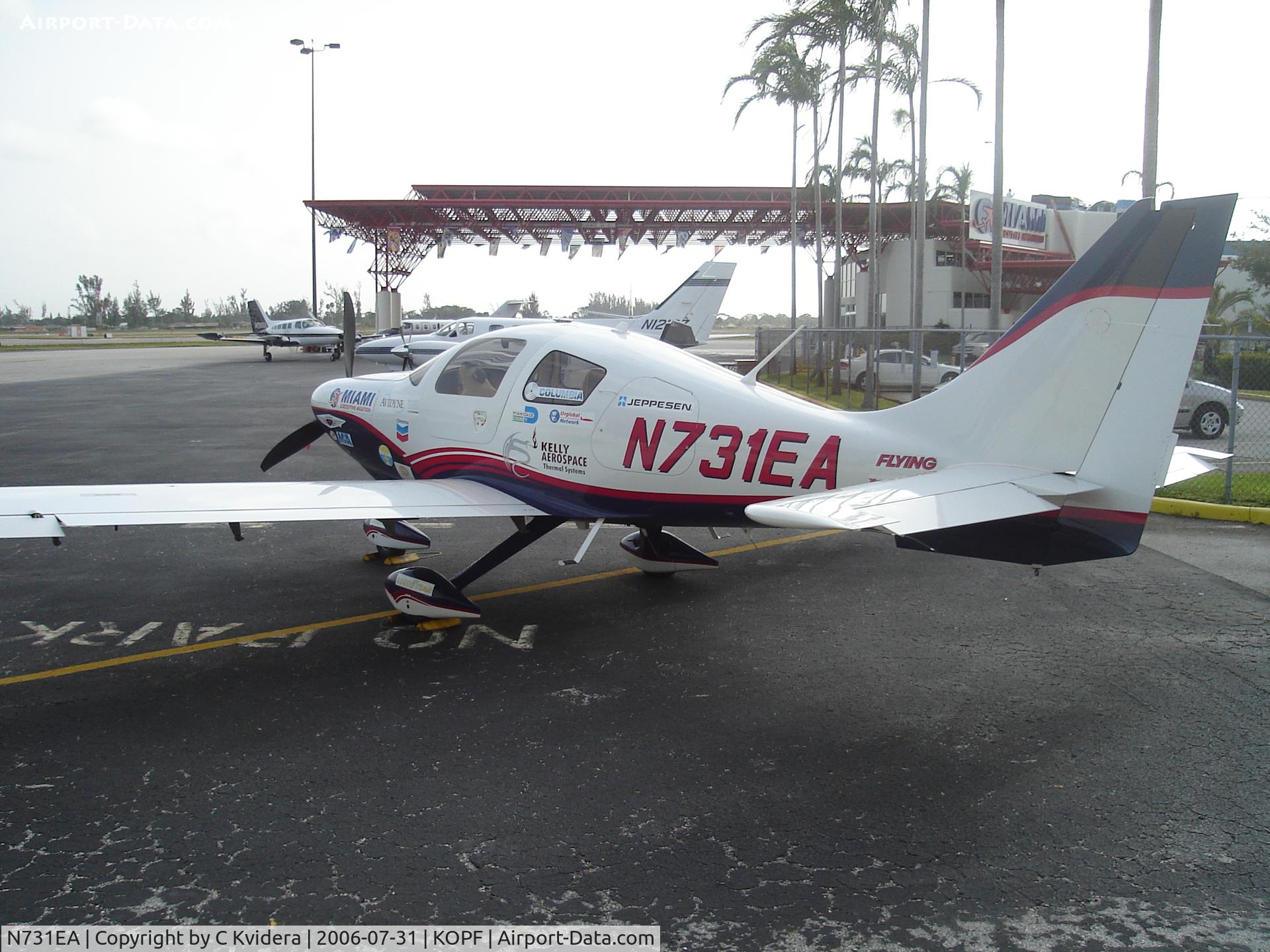 N731EA, 2005 Columbia Aircraft Mfg LC41-550FG C/N 41518, flew 'round the world