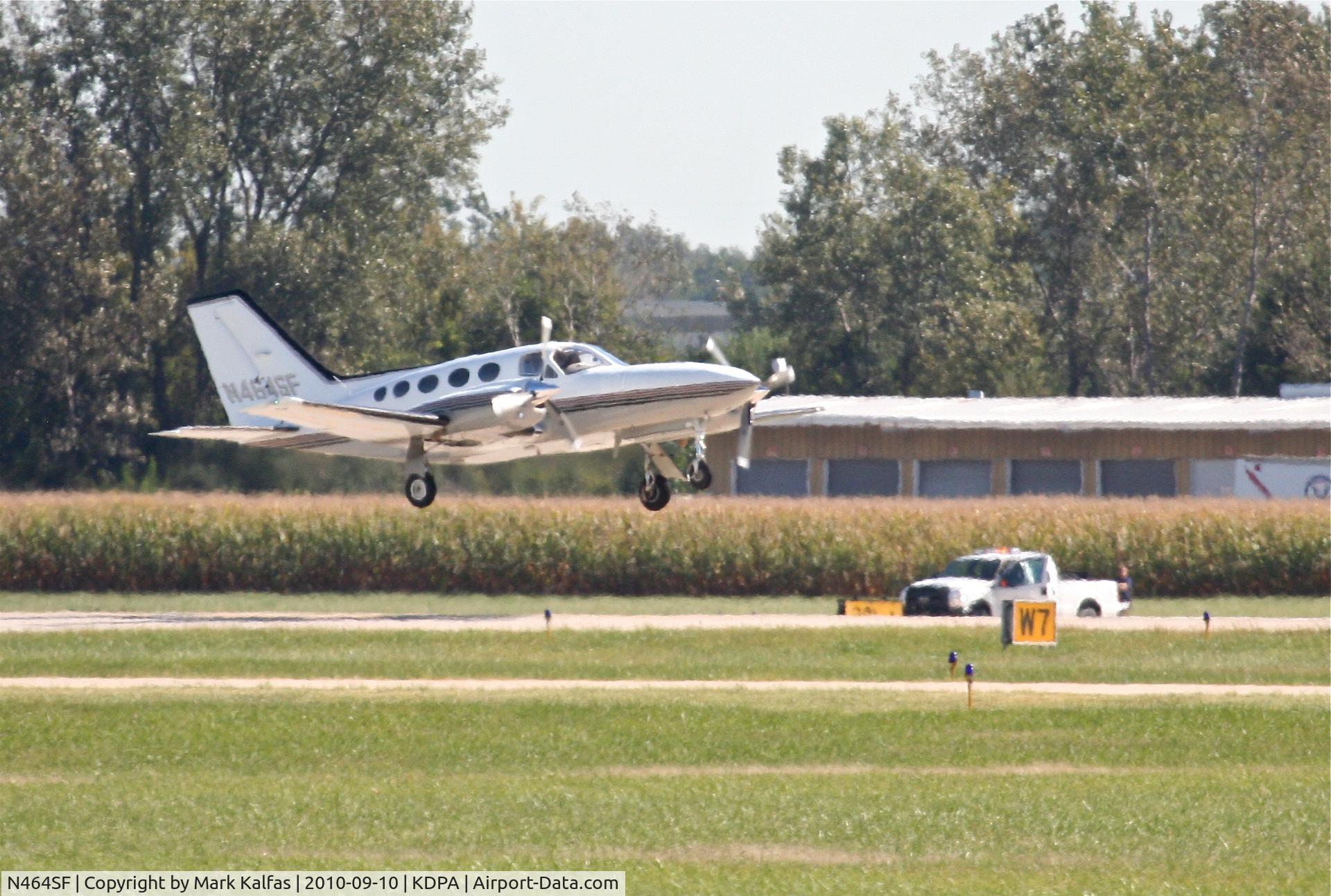N464SF, 1978 Cessna 421C Golden Eagle C/N 421C0464, BULLOCK INVESTMENTS Cessna 421C, N464SF departing 20R KDPA.