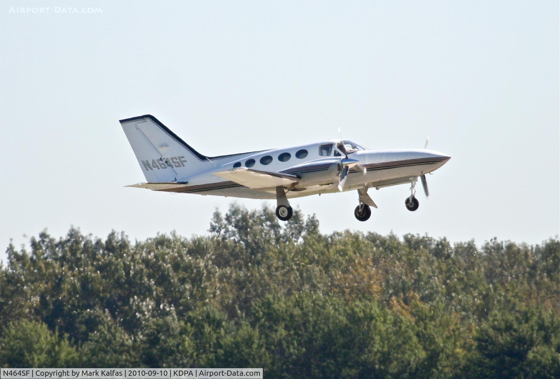 N464SF, 1978 Cessna 421C Golden Eagle C/N 421C0464, BULLOCK INVESTMENTS Cessna 421C, N464SF departing 20R KDPA.