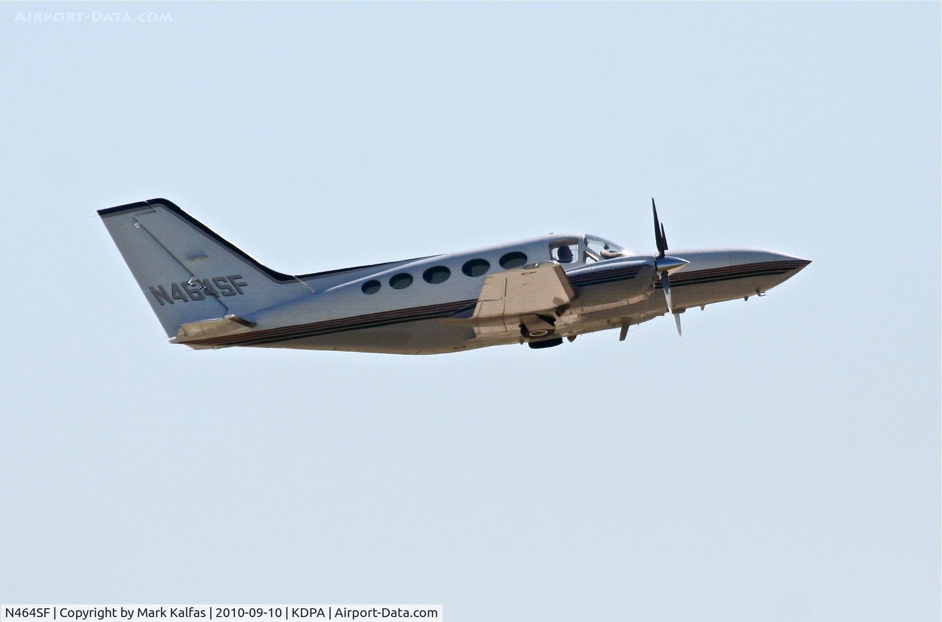 N464SF, 1978 Cessna 421C Golden Eagle C/N 421C0464, BULLOCK INVESTMENTS Cessna 421C, N464SF departing 20R KDPA.
