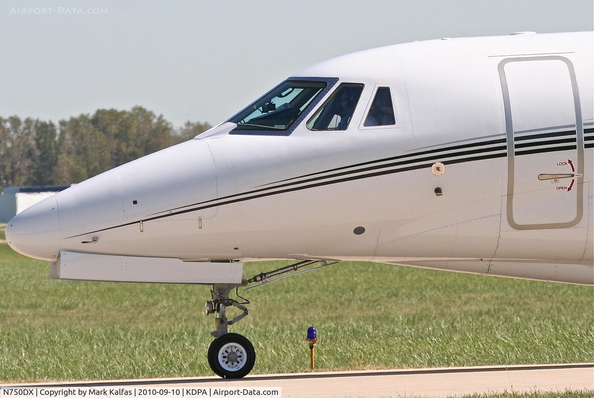 N750DX, 2006 Cessna 750 Citation X C/N 750-0263, Cessna 750, N750DX on Romeo 6 KDPA.
