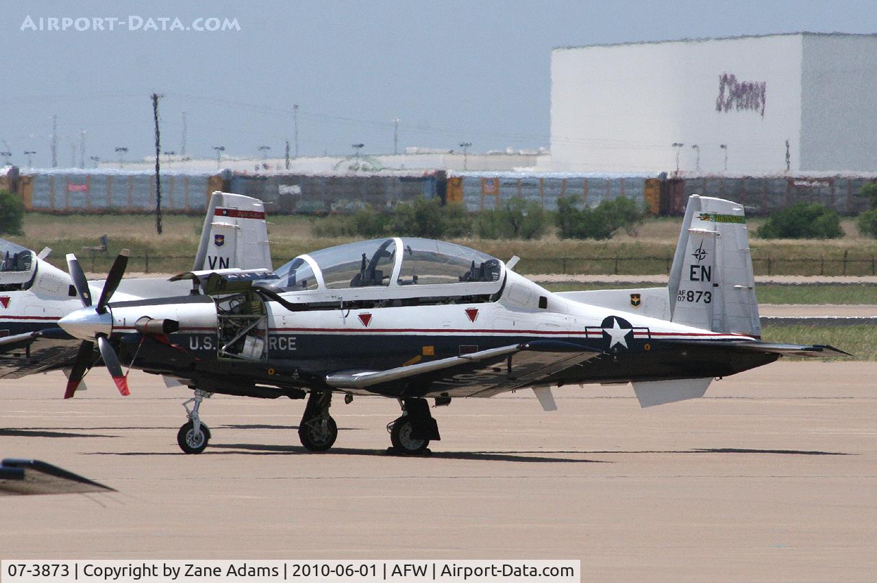 07-3873, 2007 Raytheon T-6A Texan II C/N PT-428, At Alliance Airport - Fort Worth, TX