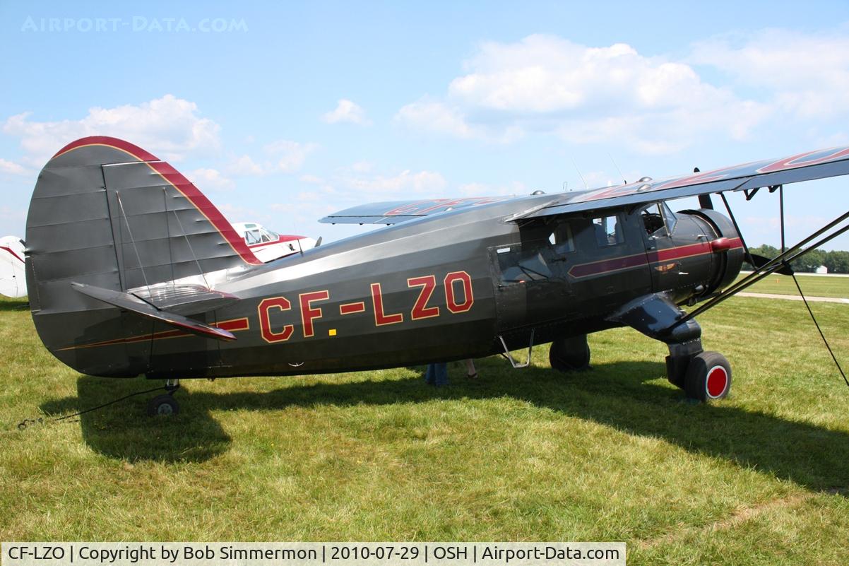 CF-LZO, 1944 Noorduyn UC-64A Norseman C/N 535, Airventure 2010 - Oshkosh, Wisconsin