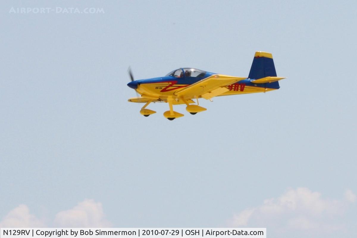 N129RV, 2000 Vans RV-9A C/N 2, Landing at Oshkosh, Wisconsin during Airventure 2010