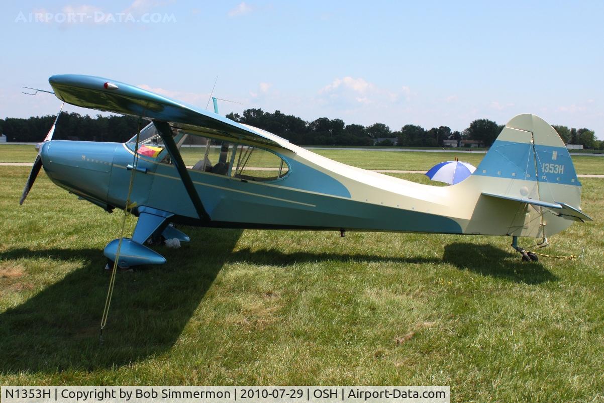 N1353H, 1949 Aeronca 15AC Sedan C/N 15AC-397, Oshkosh, Wisconsin during Airventure 2010