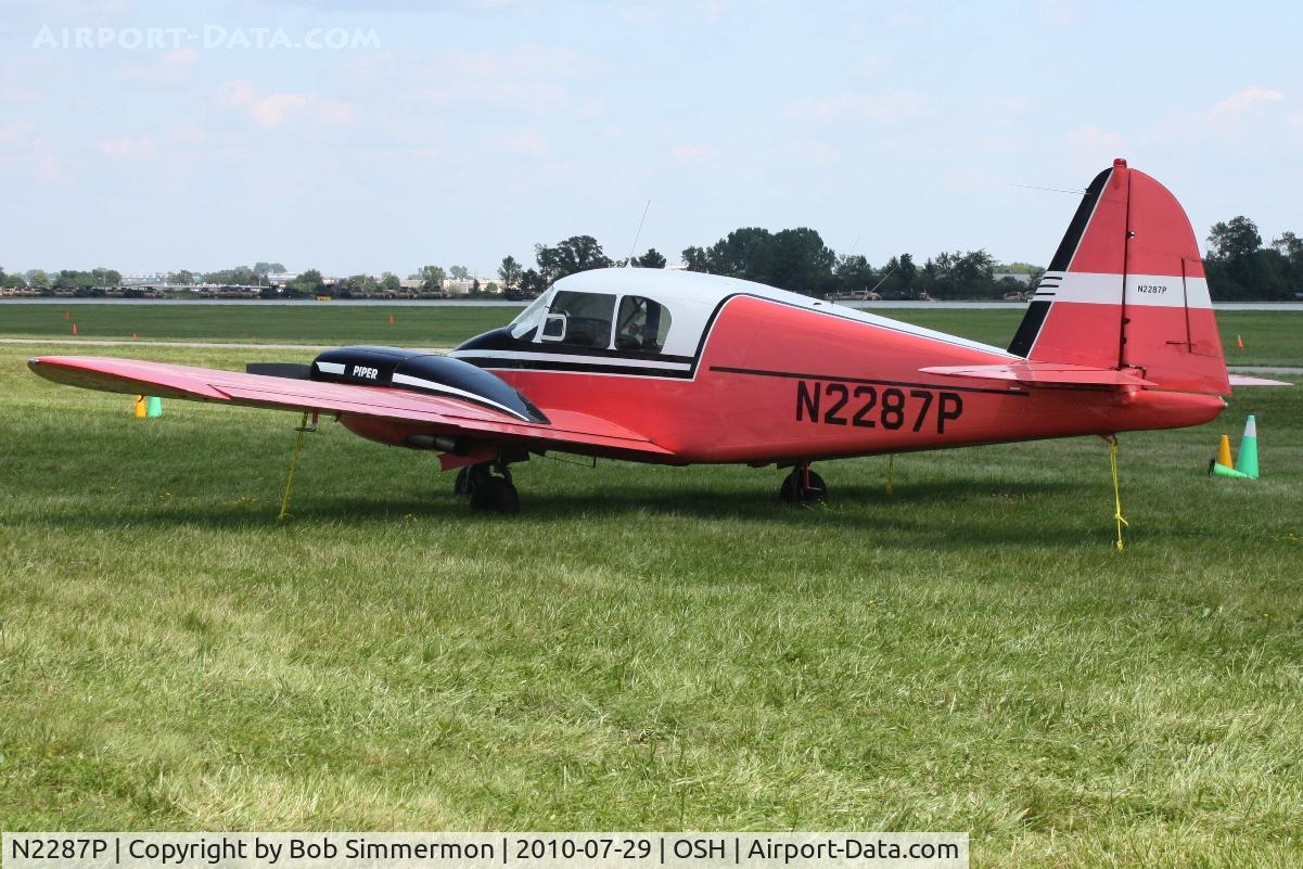 N2287P, 1957 Piper PA-23 Apache C/N 23-898, Oshkosh, Wisconsin during Airventure 2010