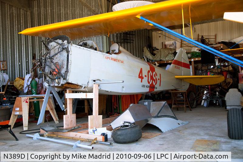 N389D, 1986 Bowers Fly Baby C/N 1 (N389D), Will fly again. New landing gear should be installed with weekend