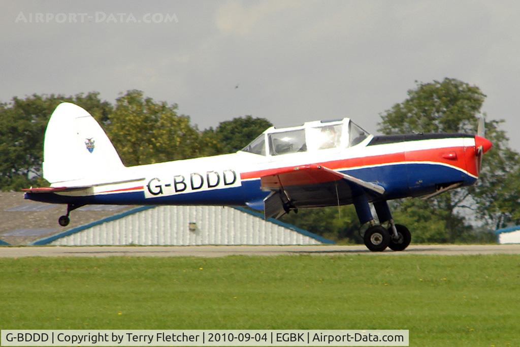 G-BDDD, 1951 De Havilland DHC-1 Chipmunk T.10 C/N C1/0326, 1951 De Havilland DHC-1 CHIPMUNK 22, c/n: C1/0326 at 2010 LAA National Rally
