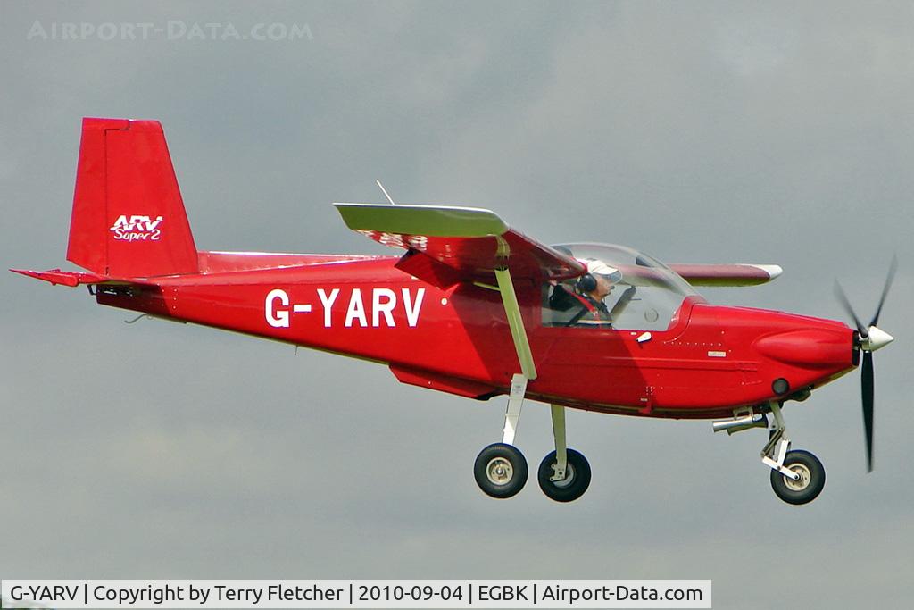 G-YARV, 1988 AVR Super 2 C/N PFA 152-11127, 1988 Hornet Aviation ARV1 SUPER 2, c/n: PFA 152-11127 at 2010 LAA National Rally