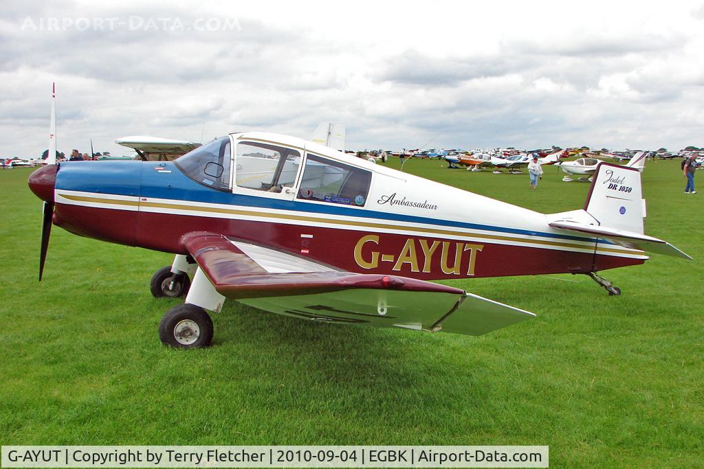 G-AYUT, 1964 SAN Jodel DR-1050 Ambassadeur C/N 479, 1964 Societe Aeronautique Normande JODEL DR1050, c/n: 479 at 2010 LAA National Rally