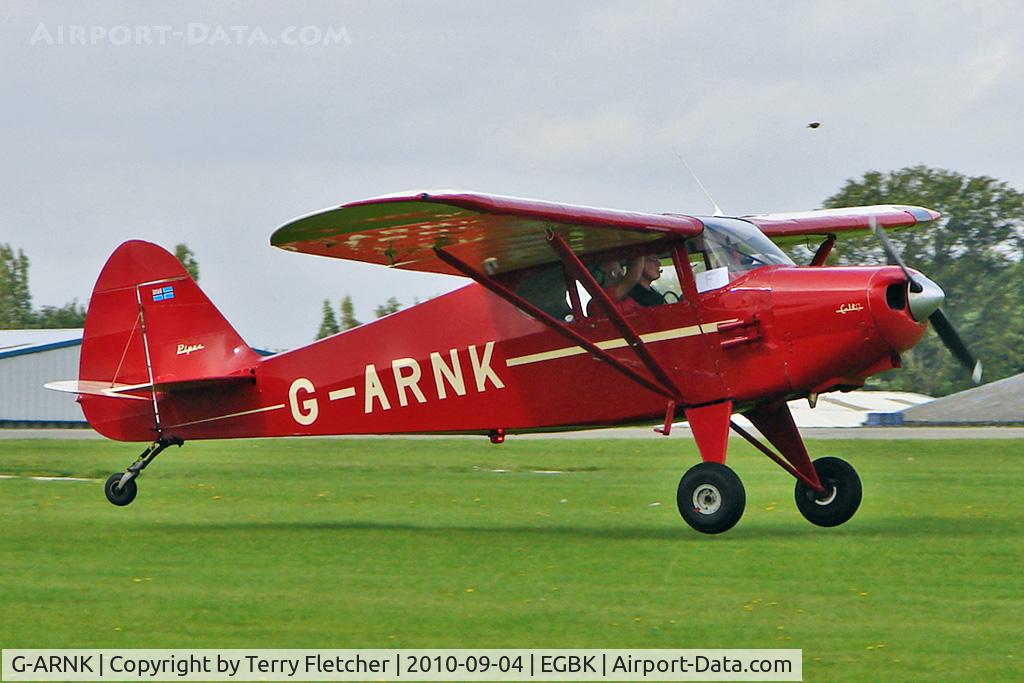 G-ARNK, 1961 Piper PA-22-108 Colt Colt C/N 22-8622, 1961 Piper PIPER PA-22-108, c/n: 22-8622 at 2010 LAA National Rally