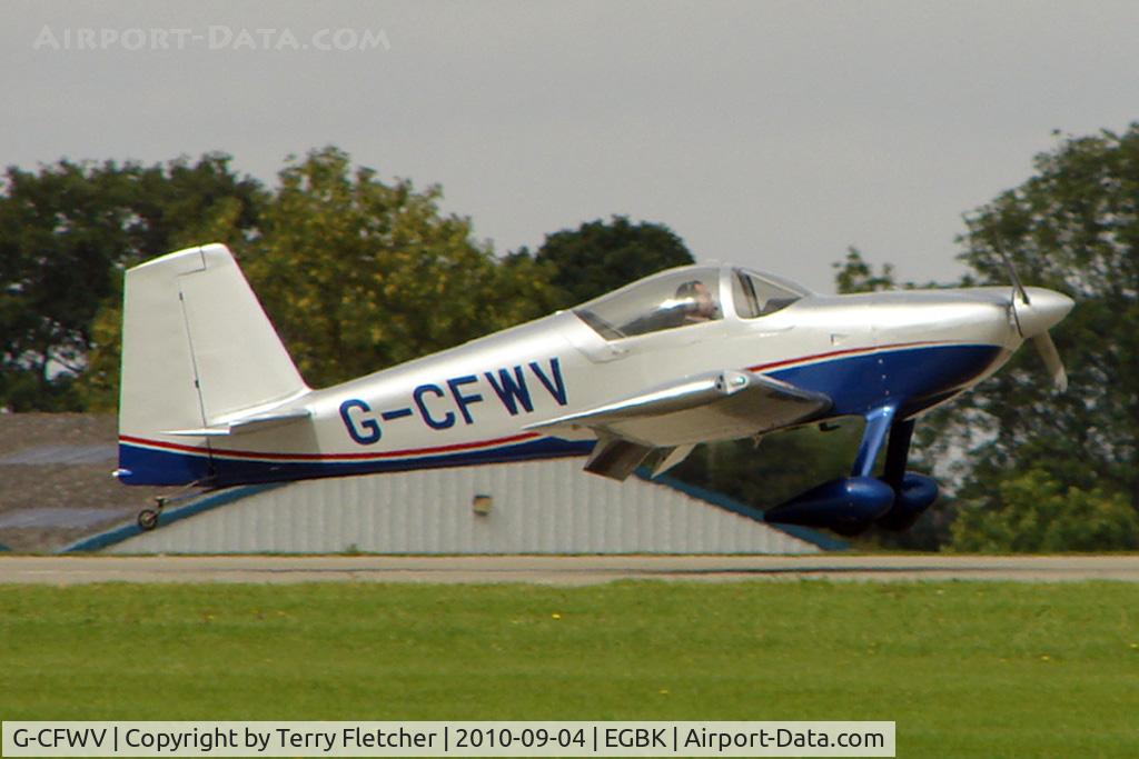 G-CFWV, 2009 Vans RV-7 C/N PFA 323-14428, 2009 SINGTON DK VANS RV-7, c/n: PFA 323-14428 at 2010 LAA National Rally