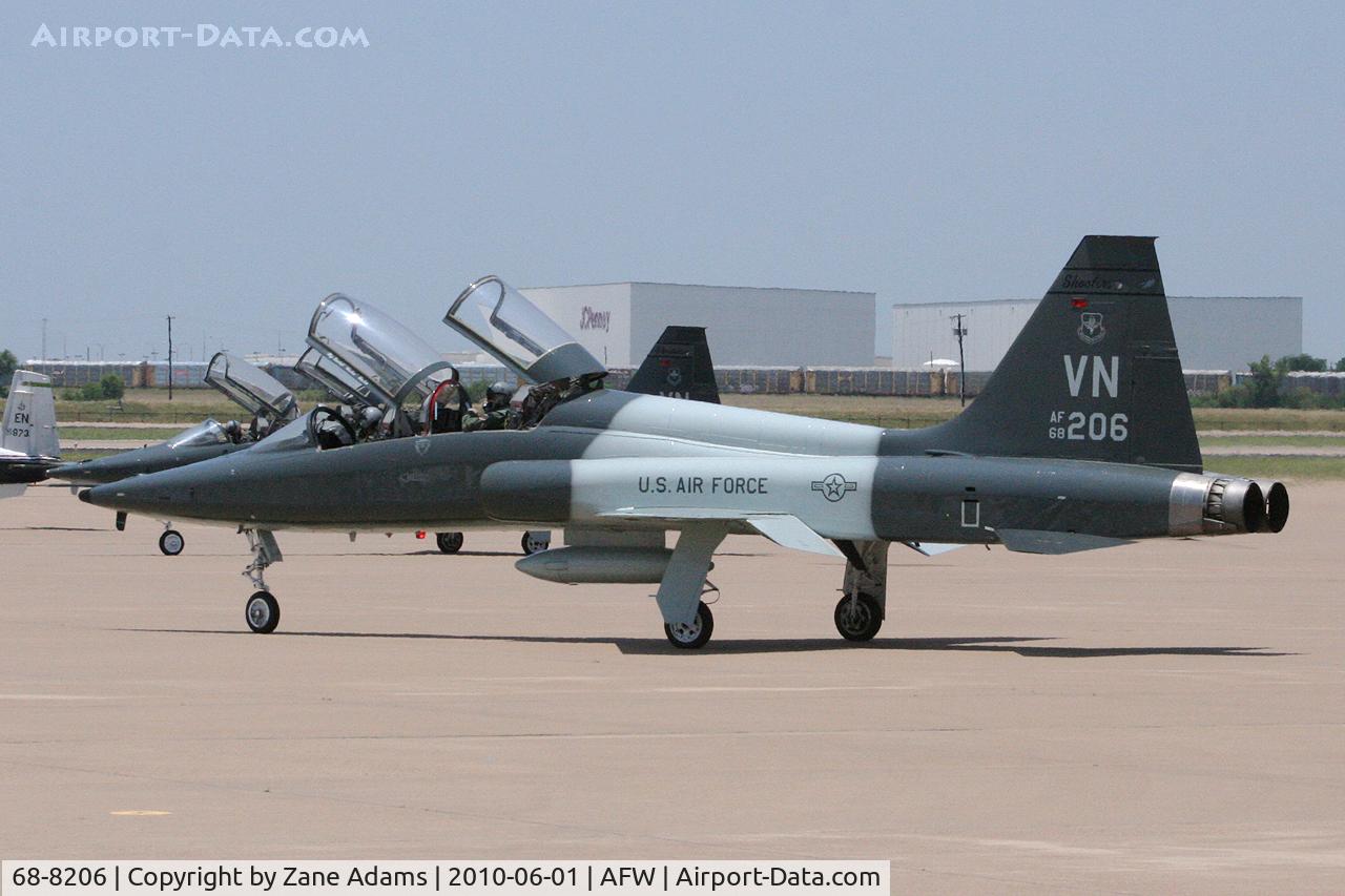 68-8206, 1968 Northrop T-38C Talon C/N T.6211, At Alliance Airport, Fort Worth, TX