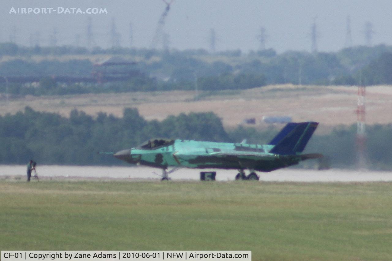 CF-01, 2009 Lockheed Martin F-35C Lightning II C/N CF-01, The First F-35C Lightning II (Navy model) out for low speed taxi testing.