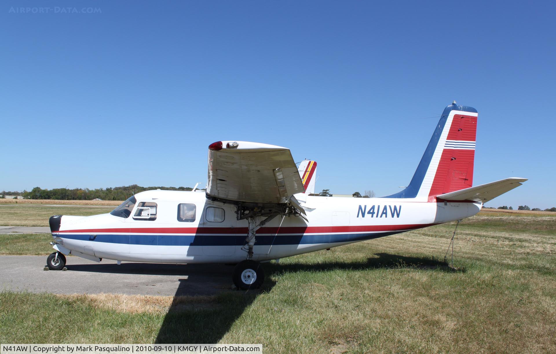 N41AW, 1961 Aero Commander 560-F C/N 560F-1070-26, Aero Commander 560-F