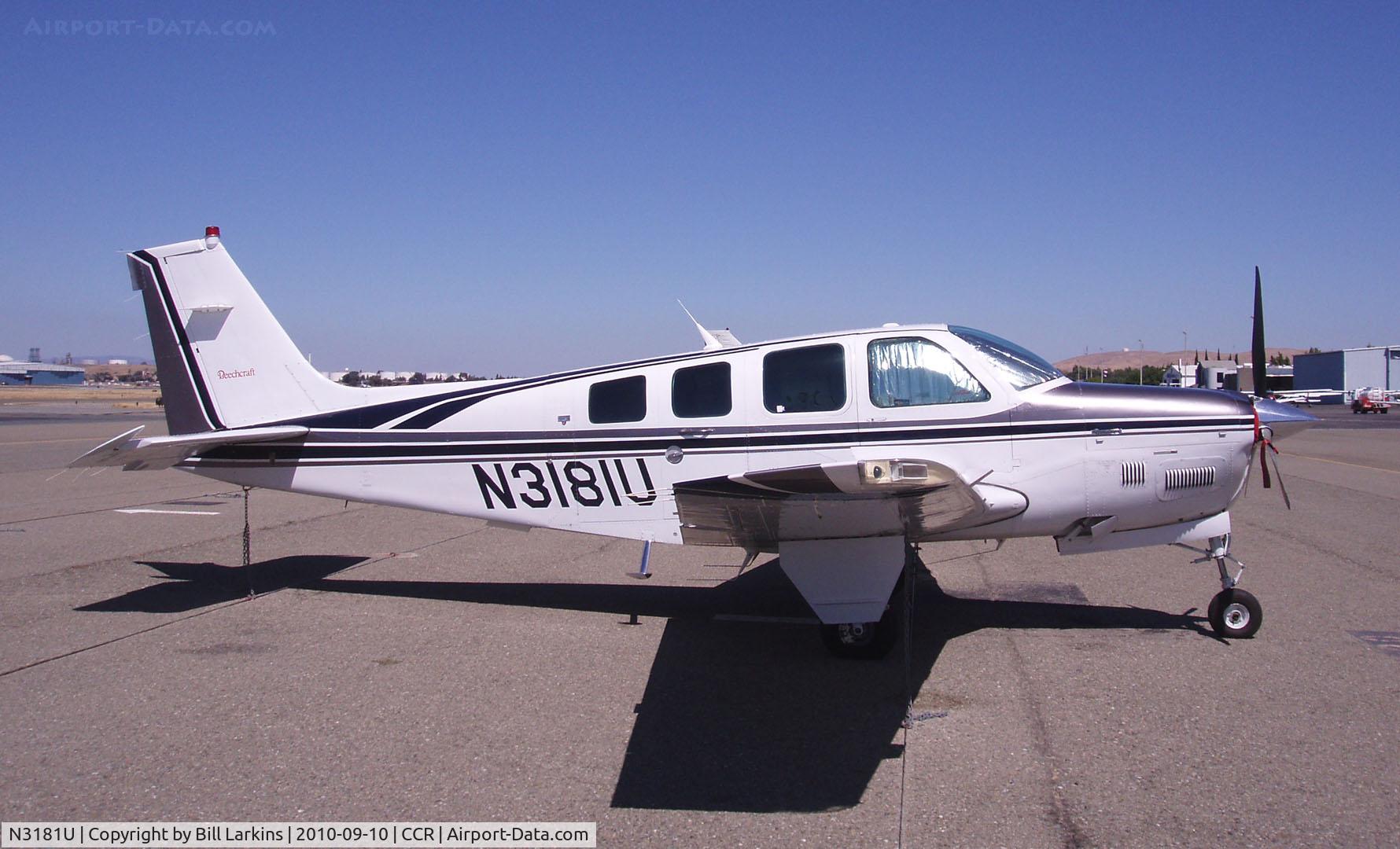 N3181U, 1994 Beech B36TC Bonanza C/N EA-563, Visitor