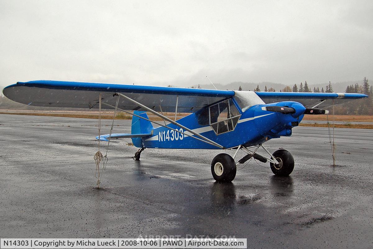 N14303, 1974 Piper PA-18-150 Super Cub C/N 18-7409068, At Seward