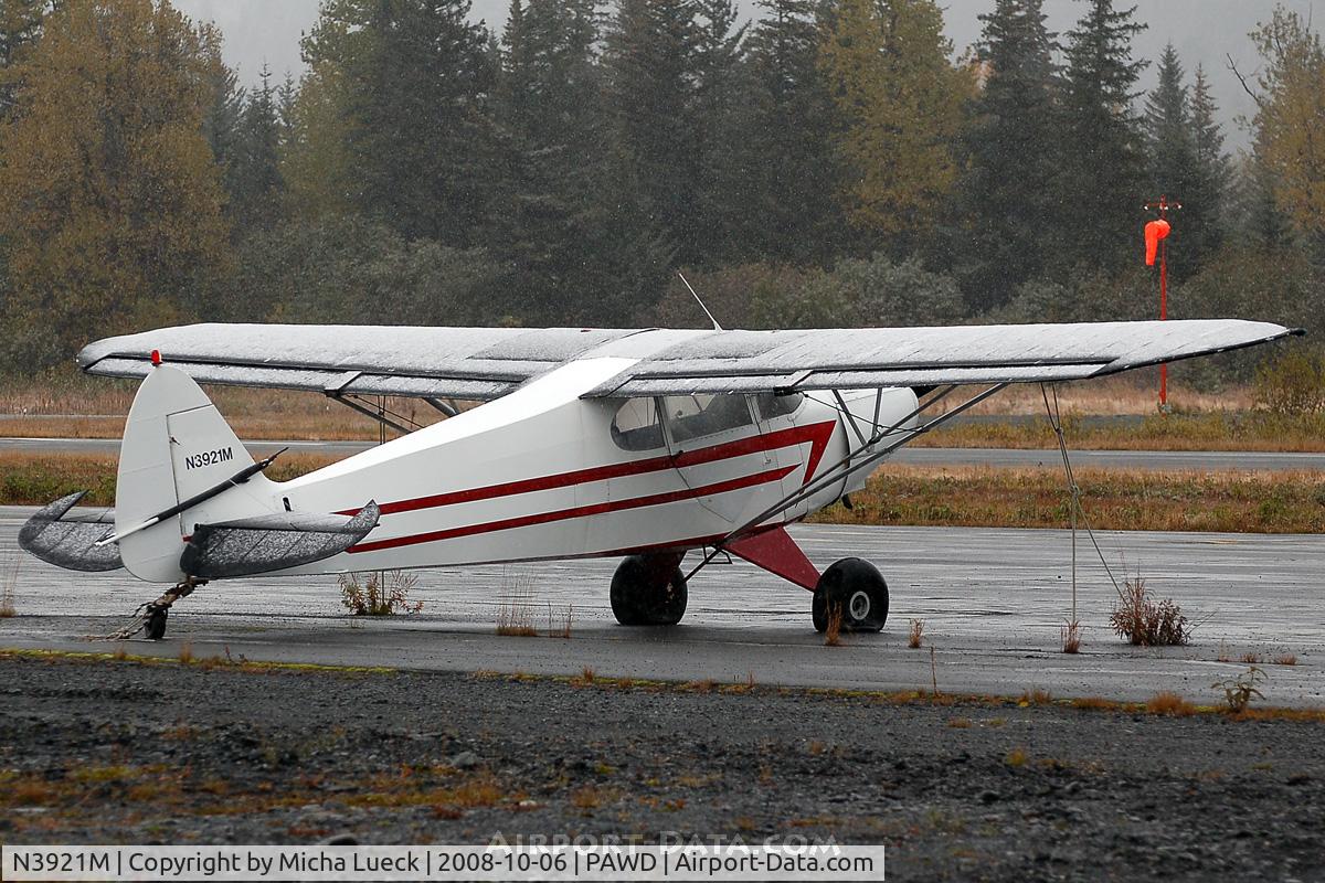 N3921M, 1947 Piper PA-12 Super Cruiser C/N 12-2817, At Seward