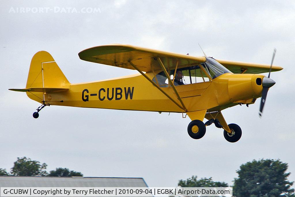 G-CUBW, 2005 Wag-Aero CUBy Acro Trainer C/N PFA 108-13581, 2005 Plumb Bg, Plumb Nd And Bourne Ag WAG-AERO ACRO TRAINER, c/n: PFA 108-13581 at LAA National Rally