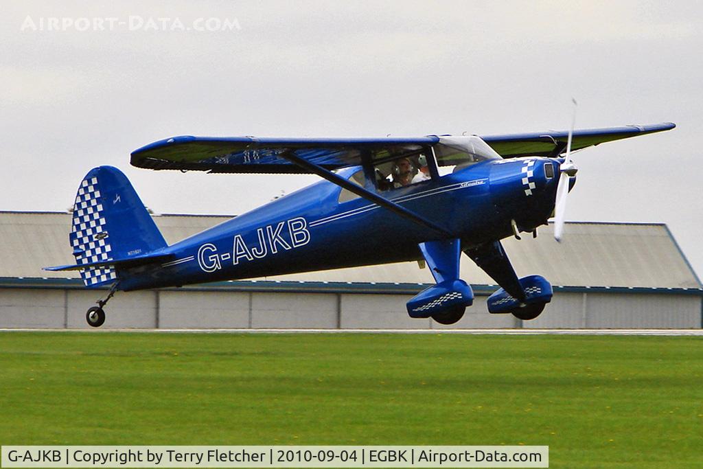 G-AJKB, 1946 Luscombe 8E Silvaire C/N 3058, 1946 Luscombe Airplane Corporation LUSCOMBE 8E, c/n: 3058 at 2010 LAA National Rally