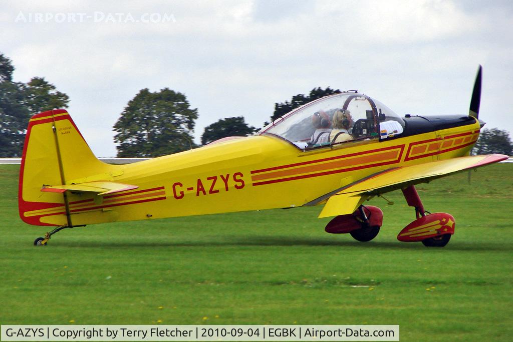 G-AZYS, 1961 Scintex CP-301C-1 Emeraude C/N 568, 1961 Societe Menavia SCINTEX CP301-C1, c/n: 568 at 2010 LAA National Rally