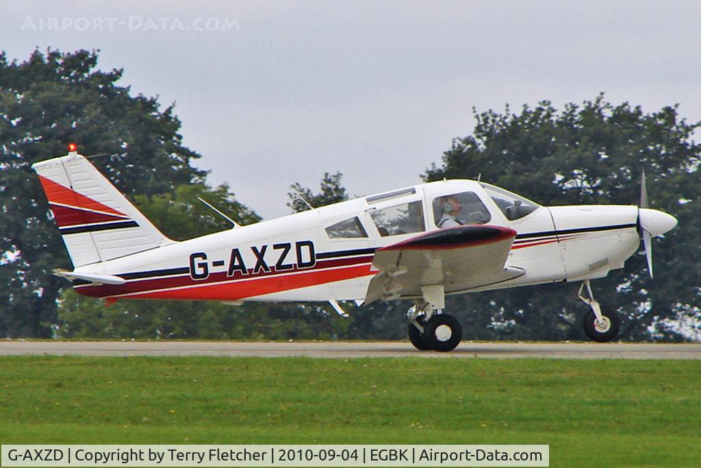 G-AXZD, 1970 Piper PA-28-180 Cherokee C/N 28-5609, 1970 Piper PIPER PA-28-180, c/n: 28-5609 at 2010 LAA National Rally