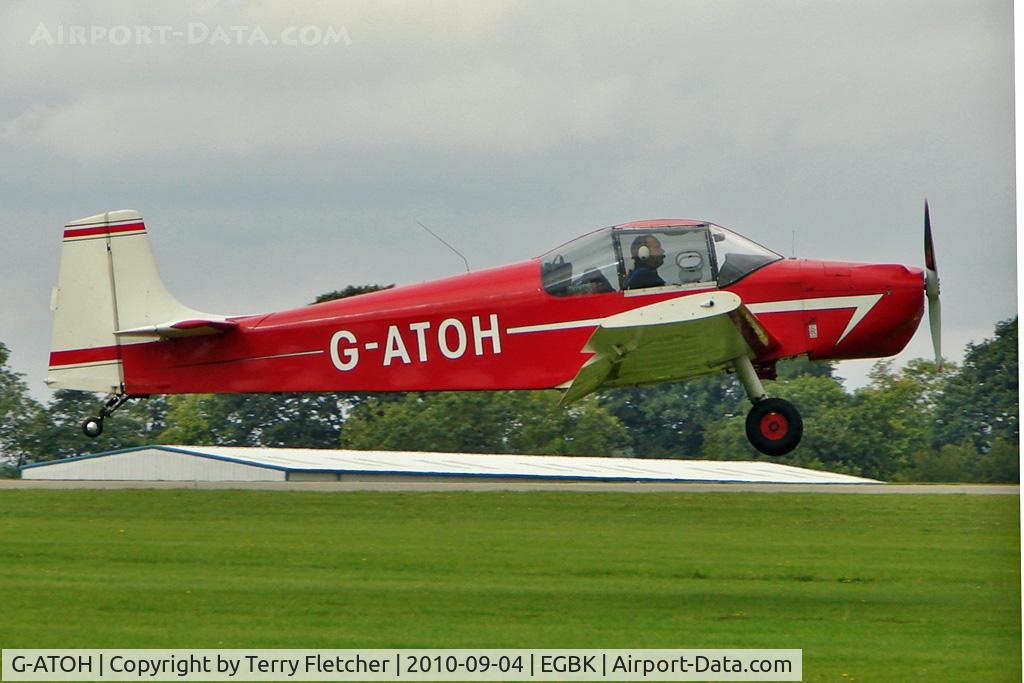 G-ATOH, 1966 Rollason Druine D-62B Condor C/N RAE/612, 1966 Rollason Aircraft And Engines Ltd DRUINE D.62B CONDOR, c/n: RAE/612 at 2010 LAA National Rally