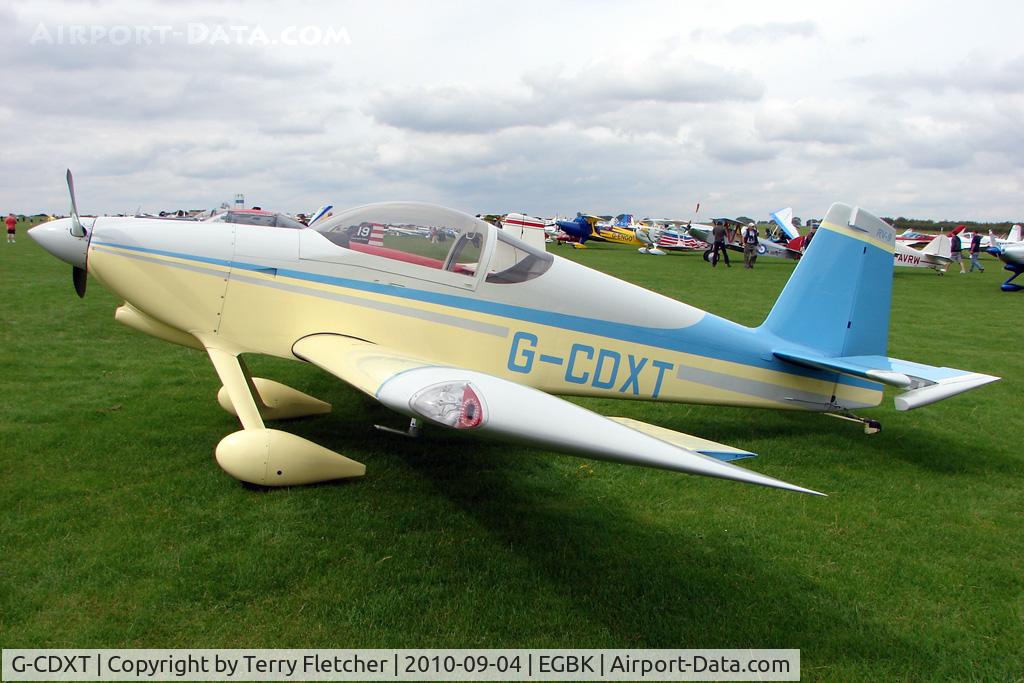 G-CDXT, 2006 Van's RV-9 C/N PFA 320-14376, 2006 Storey Tm VANS RV-9, c/n: PFA 320-14376 at 2010 LAA National Rally