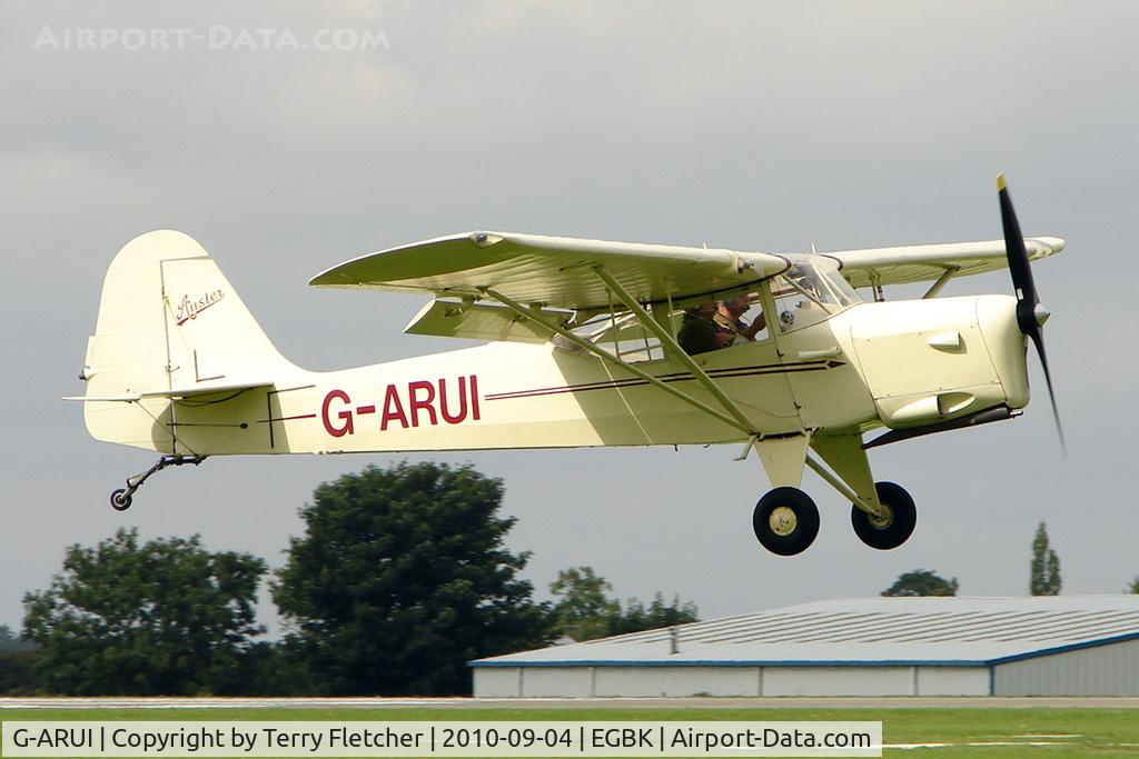 G-ARUI, 1962 Beagle A-61 Terrier 1 C/N 2529, 1962 Beagle-auster Aircraft Ltd BEAGLE AUSTER A.61, c/n: 2529 at 2010 LAA National Rally