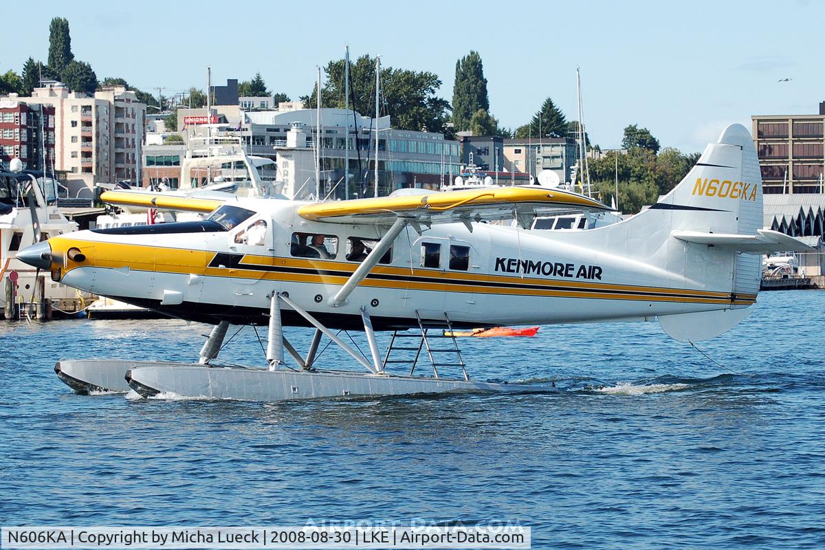 N606KA, 1954 De Havilland Canada DHC-3 Turbo Otter Otter C/N 37, Taxiing to base