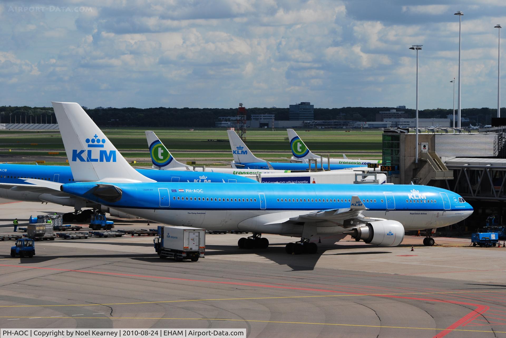 PH-AOC, 2005 Airbus A330-203 C/N 703, K.L.M. - ROYAL DUTCH AIRLINES