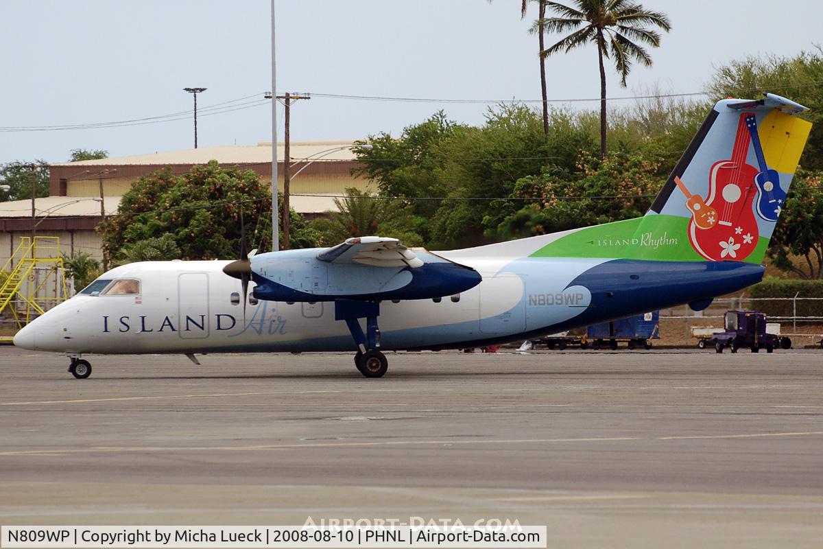 N809WP, 1986 De Havilland Canada DHC-8-103 Dash 8 C/N 032, At Honolulu