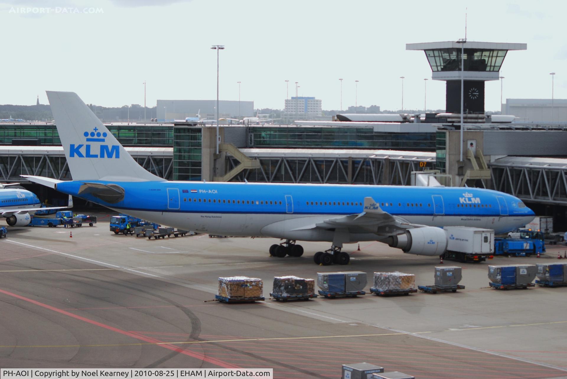 PH-AOI, 2007 Airbus A330-203 C/N 819, K.L.M. - ROYAL DUTCH AIRLINES