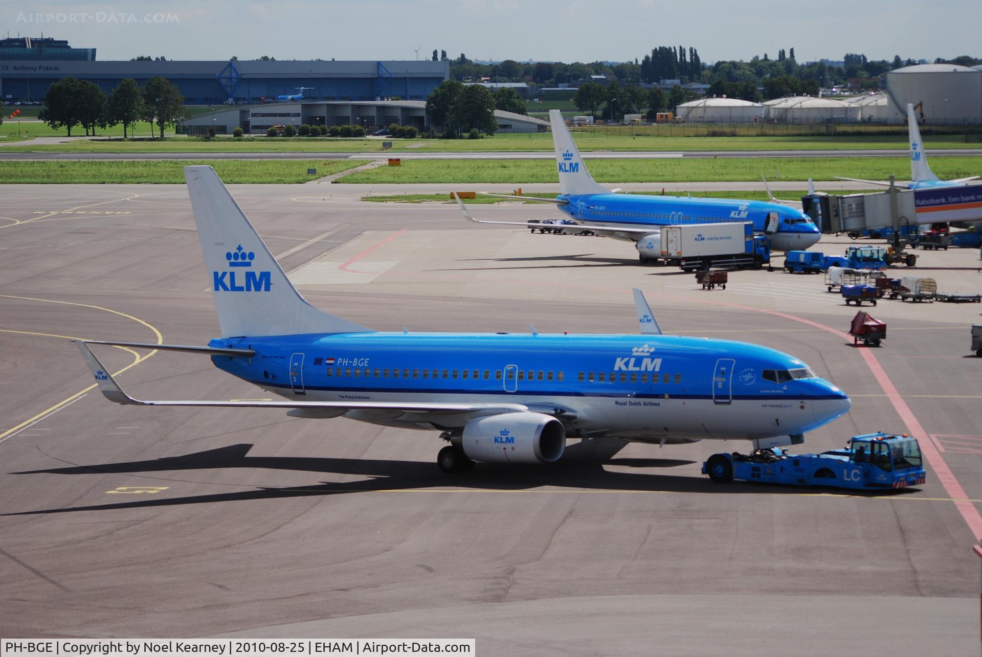 PH-BGE, 2008 Boeing 737-7K2 C/N 30371, K.L.M. - ROYAL DUTCH AIRLINES