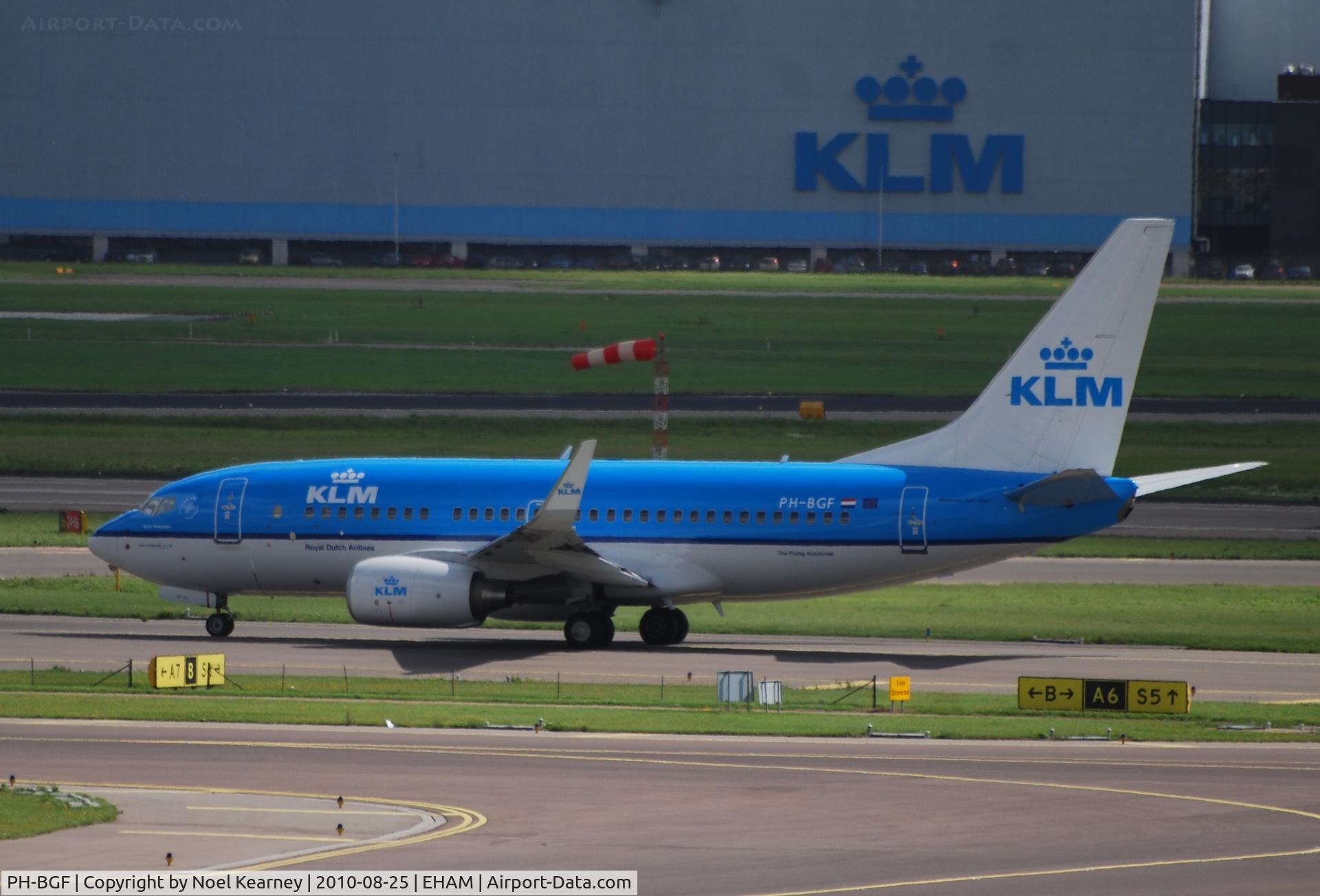 PH-BGF, 2008 Boeing 737-7K2 C/N 30365, K.L.M. - ROYAL DUTCH AIRLINES