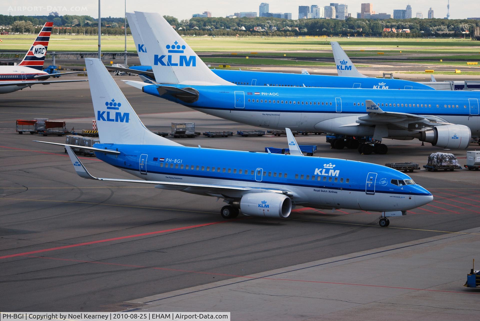 PH-BGI, 2010 Boeing 737-7K2 C/N 30364, K.L.M. - ROYAL DUTCH AIRLINES