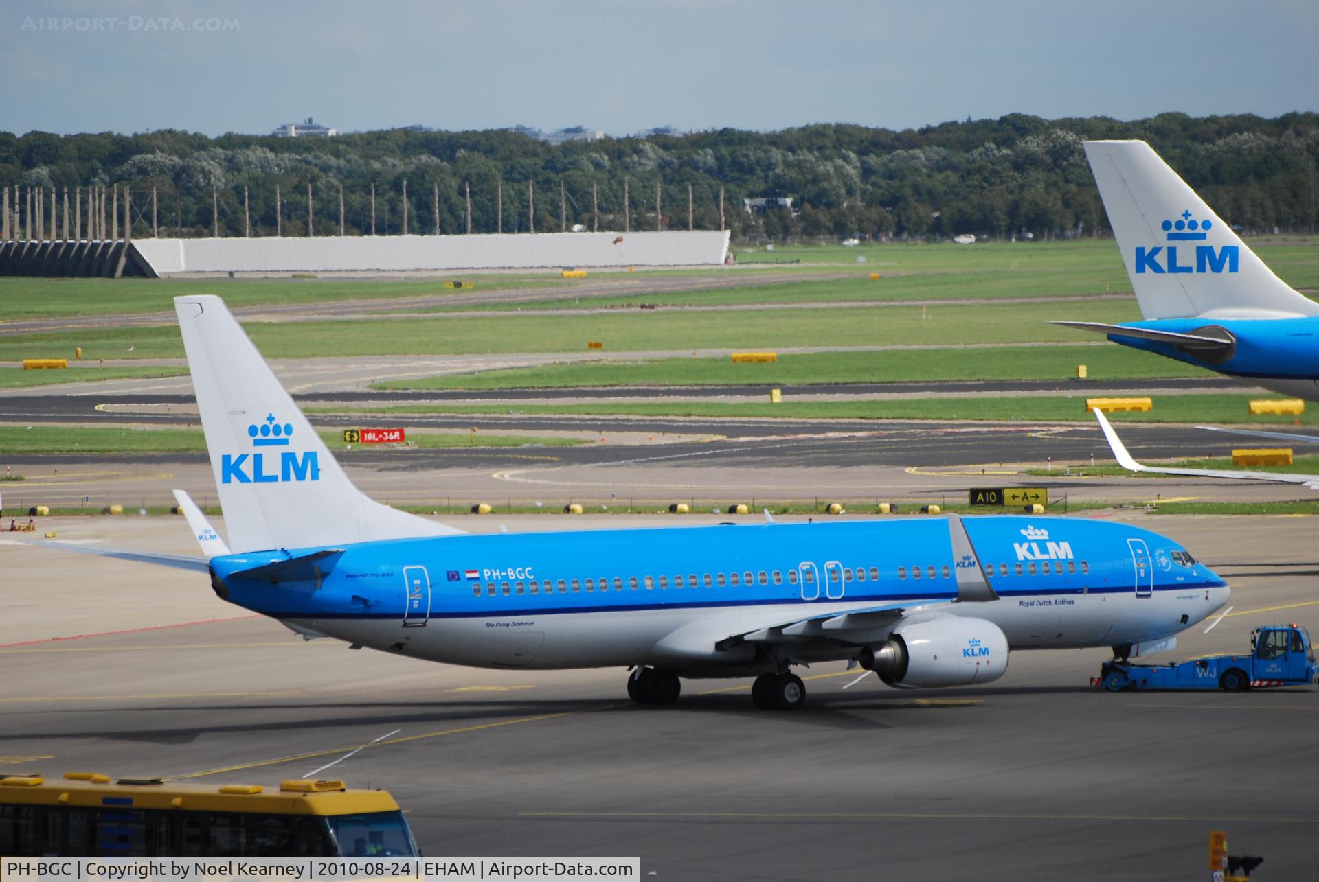 PH-BGC, 2008 Boeing 737-8K2 C/N 30361, K.L.M. - ROYAL DUTCH AIRLINES