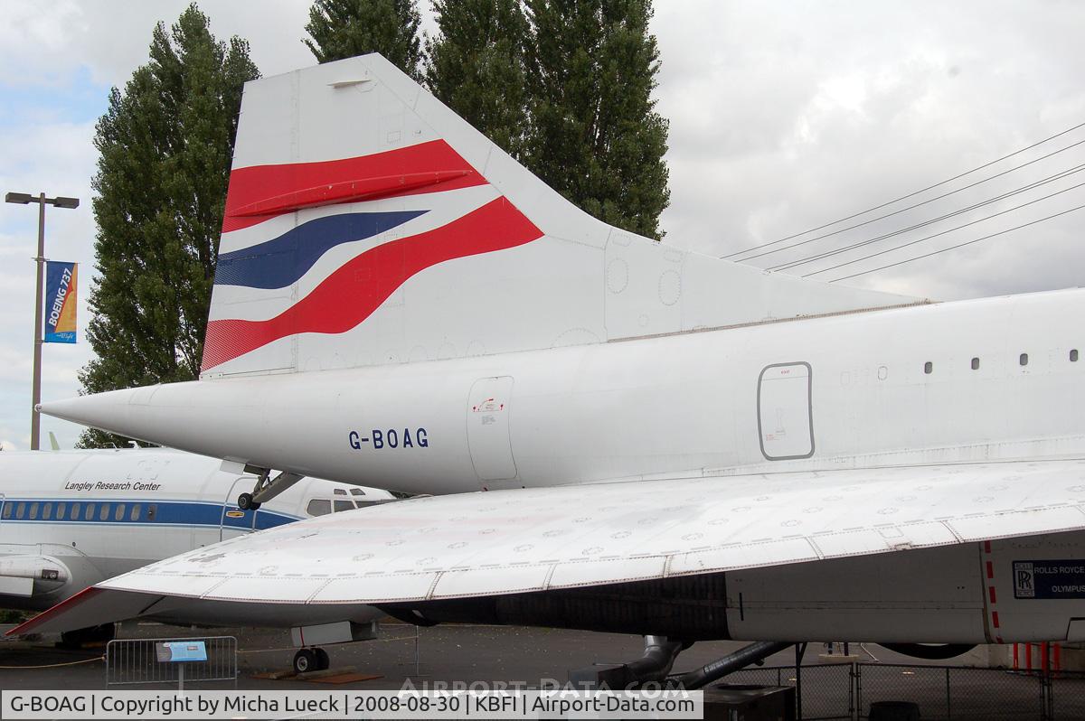 G-BOAG, 1978 Aerospatiale-BAC Concorde 1-102 C/N 100-014, At the Museum of Flight