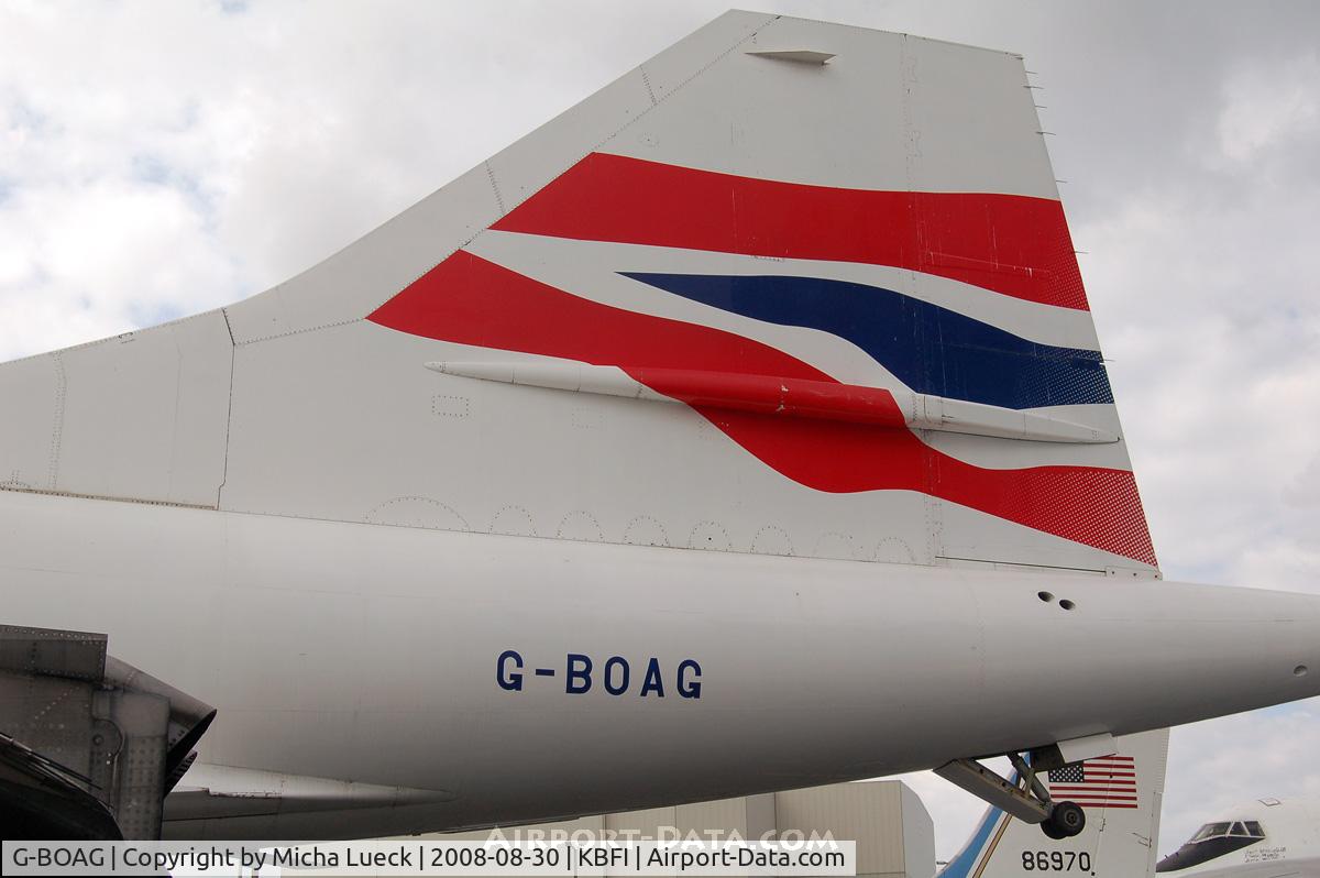 G-BOAG, 1978 Aerospatiale-BAC Concorde 1-102 C/N 100-014, At the Museum of Flight