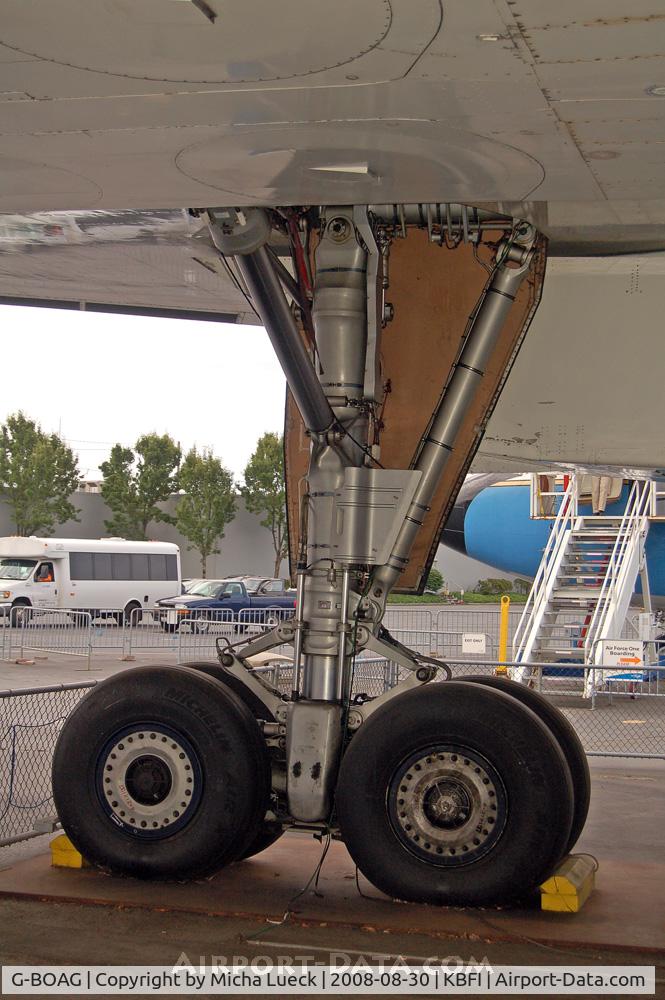 G-BOAG, 1978 Aerospatiale-BAC Concorde 1-102 C/N 100-014, At the Museum of Flight